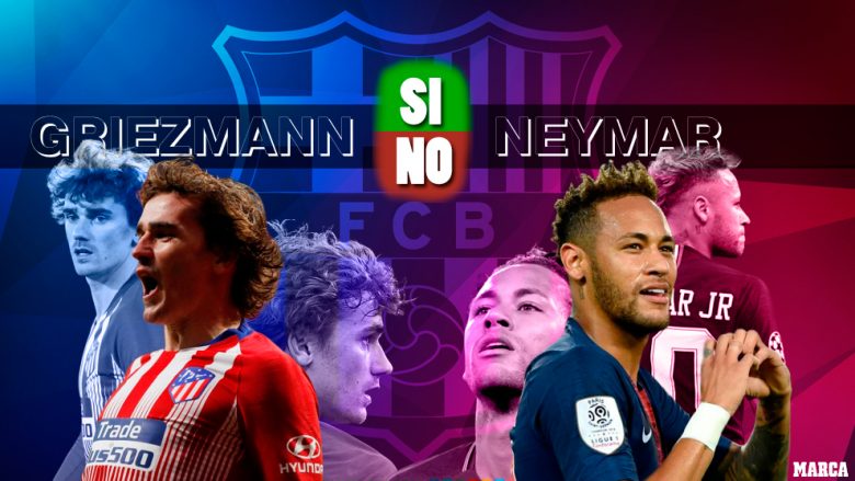 Griezmann apo Neymar te Barcelona: Pesë gjërat pro dhe kundër për transferimin e tyre