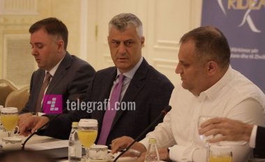 Thaçi: Rajoni mund të destabilizohet nëse Kosova dhe Serbia nuk arrijnë marrëveshje