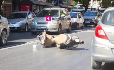 Aksident në mes dy motoçikletave në Prilep, lëndohen dy vajza