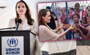 Angelina Jolie viziton refugjatët në Kolumbi