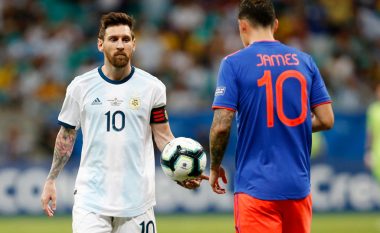 Notat e lojtarëve: Argjentina 0-2 Kolumbia, Messi me vlerësim modest