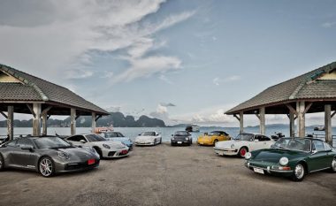 Bëhen bashkë për herë të parë, tetë gjenerata të Porsche 911 (Video)