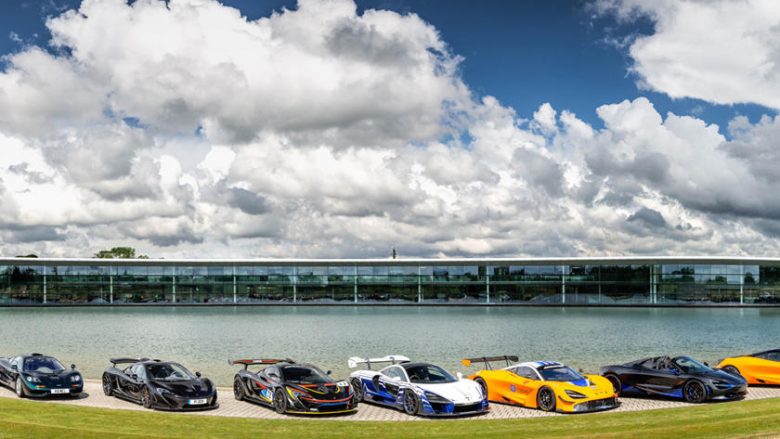Bëhen bashkë 23 modele nga McLaren, që së bashku kushtojnë mbi 60 milionë dollarë (Foto)