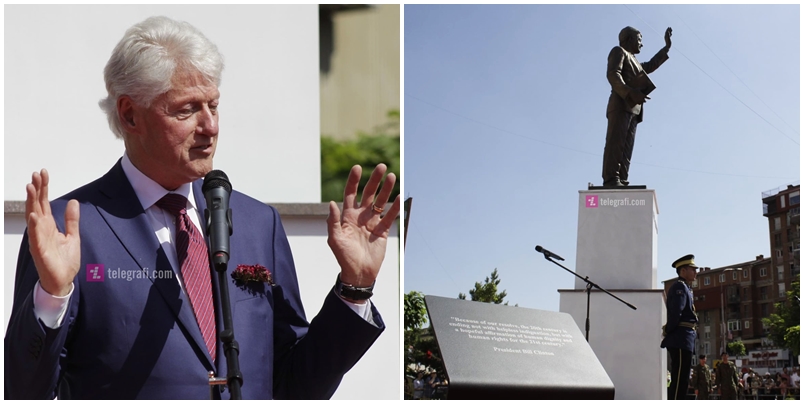 Zbulohet pllaka në bulevardin “Bill Clinton”: Kjo është dhuratë shumë e çmuar për mua