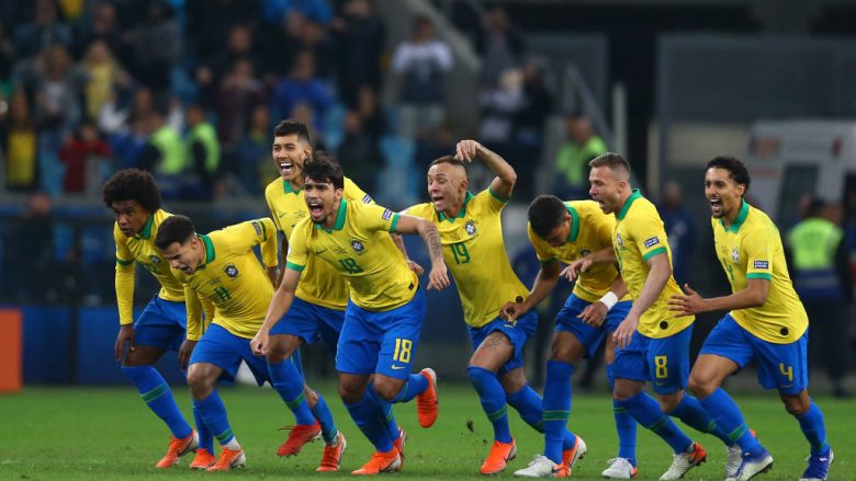 Brazili fiton dramën e penalltive me Paraguain, bëhet gjysmëfinalisti i parë i Copa America