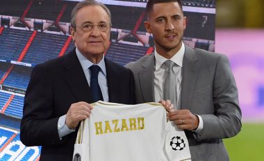 Eden Hazard prezantohet te Real Madridi