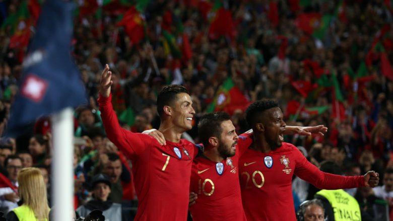 Ronaldo e dërgon Portugalinë në finale të Ligës së Kombeve – dhuron spektakël duke shënuar tre gola ndaj Zvicrës