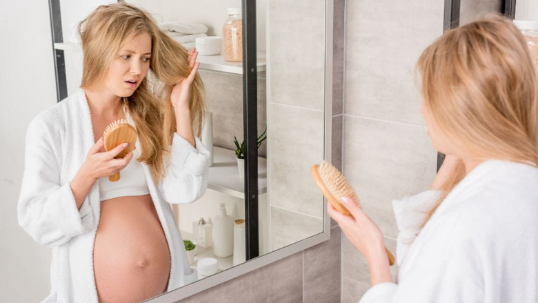 Flokët dhe qimet në trup gjatë shtatzënisë më shpejt rriten
