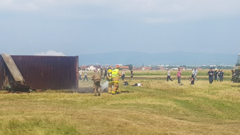 Autoriteti i Aviacionit Civil ka mbajtur ushtrimin gjithëpërfshirës për menaxhimin e emergjencave