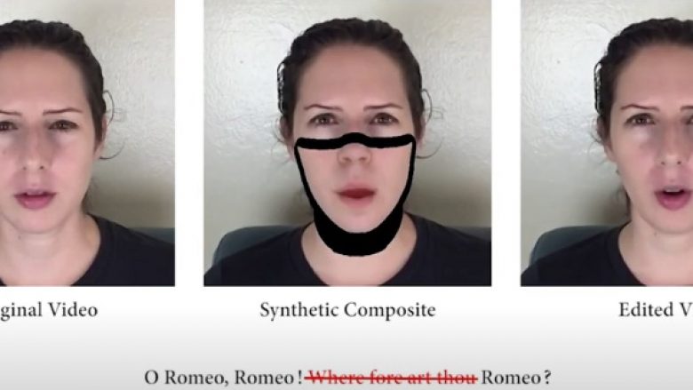 Manipulimi frikshëm i fytyrës, mundëson që dikush të thotë diçka që nuk e ka thënë kurrë (Video)
