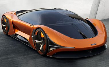 McLaren me format të ri dizajnimi, vetëm për makinat elektrike (Foto)