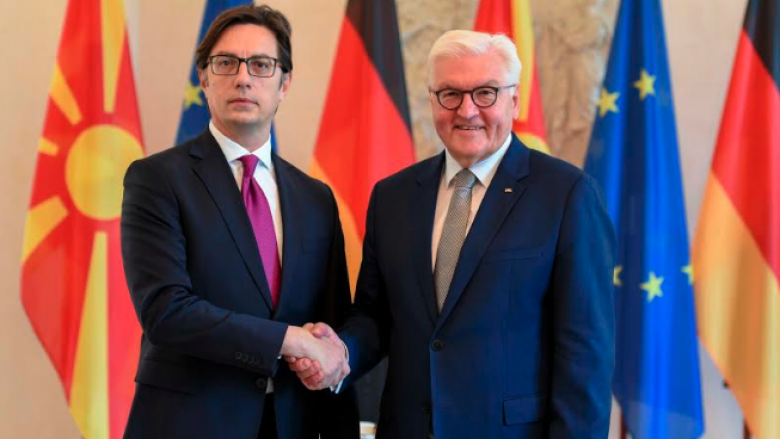 Pendarovski-Steinmeier: Gjermania mbështet integrimin e Maqedonisë së Veriut në NATO dhe BE