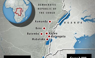 Rritet numri të prekurve me Ebola në Kongo, mjekëve iu pamundësohet intervenimi në disa zona (Foto)