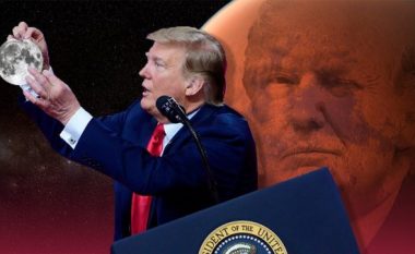 Trump sulmon NASA-n, krijon konfuzion me deklaratën se Hëna është ‘një pjesë’ e Marsit