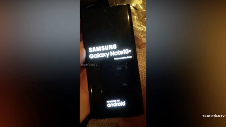 Galaxy Note 10+ shihet në imazhet e para reale