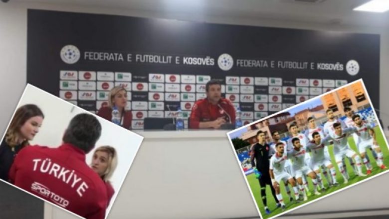 Pas ndeshjes trajneri i Turqisë shpërthen me akuza ndaj Kosovës: Jemi shtete mike, sigurimi ma rrahu lojtarin