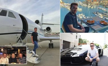 Nga një nxënës i dështuar në një milioner: Adoleshenti tanimë ka aeroplanë privatë, vetura luksoze, shtëpi dhe shumë para (Foto/Video)