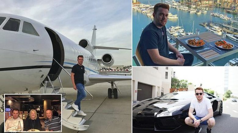 Nga një nxënës i dështuar në një milioner: Adoleshenti tanimë ka aeroplanë privatë, vetura luksoze, shtëpi dhe shumë para (Foto/Video)