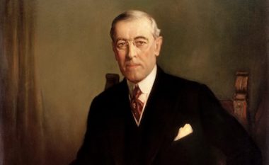 Shqiptarët nderojnë presidentin Woodrow Wilson
