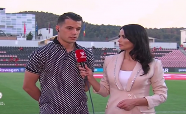 Granit Xhaka e shikon për herë të parë Shqipërinë si tifoz nga Elbasani: Shpresoj në fitore, Kosova luajti ndeshje të madhe
