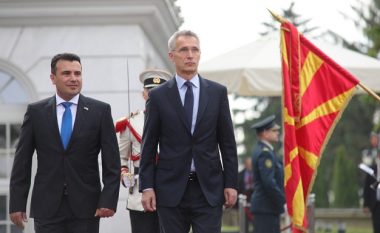 Zaev-Stoltenberg fillojnë takimin e lartë NATO-Maqedoni e Veriut