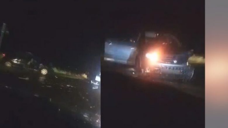 Aksident trafiku në Stanovc të Vushtrrisë, tre të lënduar