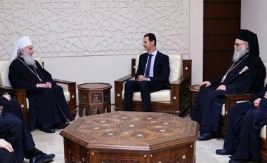 Presidenti i Sirisë, Al-Assad priti patriarkun Irinej, flasin për Kosovën