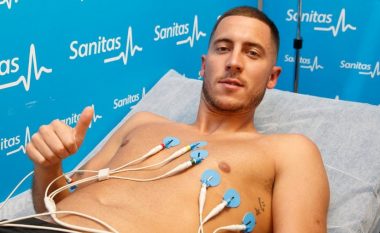 Hazard kalon me sukses testet mjekësore te Real Madridi