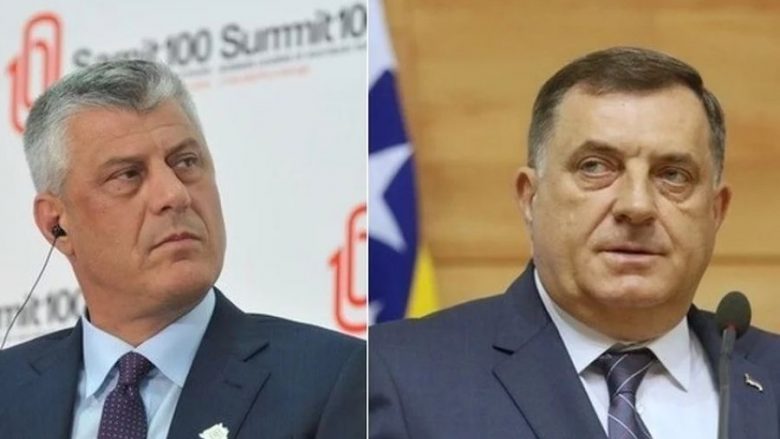 Dodik: Thaçi nuk është ftuar si president në Samitin e SEECP, por si përfaqësues i Prishtinës
