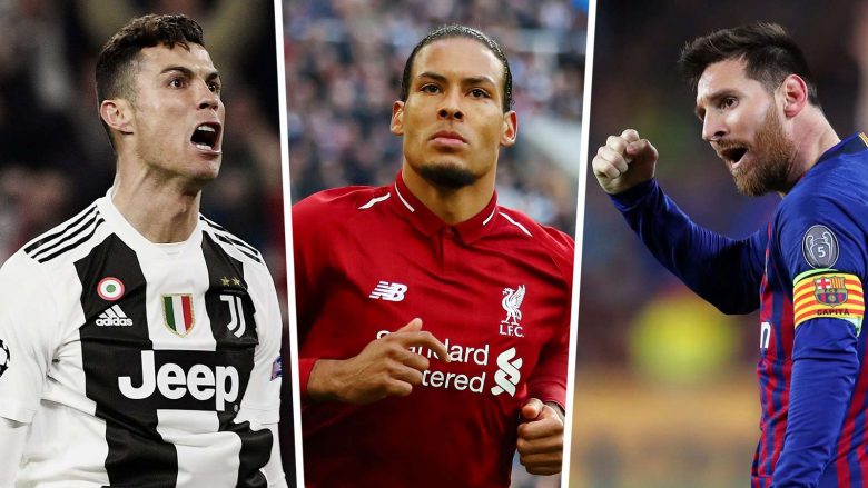 Goal.com zgjedh formacionin më të mirë të Ligës së Kampionëve – Aty Messi dhe Ronaldo, por jo edhe Salah  
