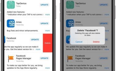 iOS 13 do të lehtësoj fshirjen e aplikacioneve