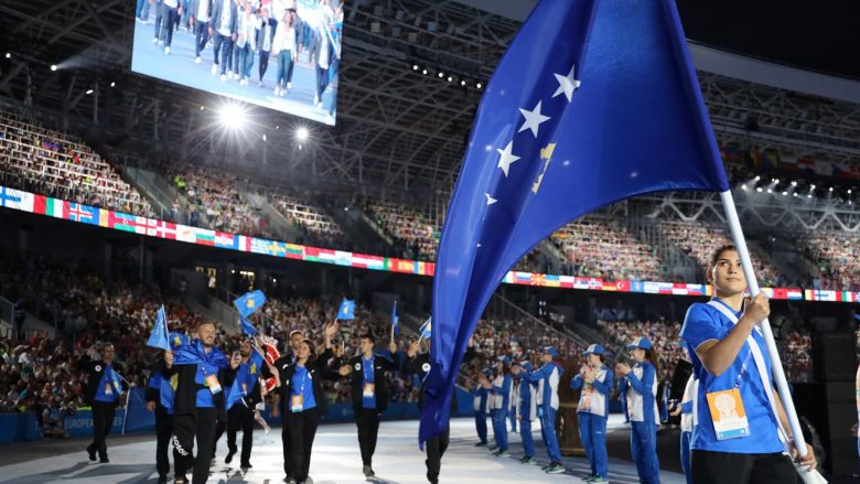 Dodik u largua nga ceremonia gjatë parakalimit të sportistëve të Kosovës në ‘Minsk 2019’