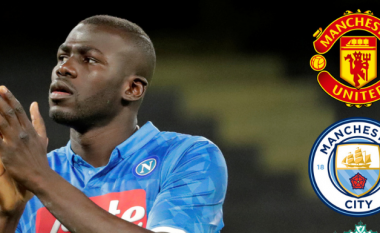 Koulibaly refuzon të thotë se do të qëndrojë te Napoli, derisa lidhet me një kalim te Unitedi e City