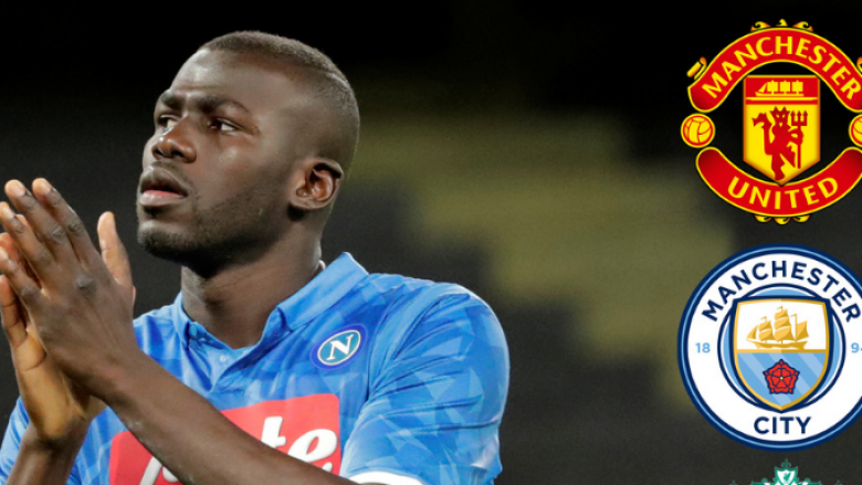 Koulibaly refuzon të thotë se do të qëndrojë te Napoli, derisa lidhet me një kalim te Unitedi e City