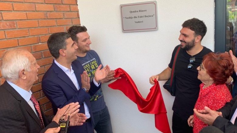 Ledri Vula shprehet krenar që një qendër rinore në Vushtrri mori emrin e gjyshërve të tij