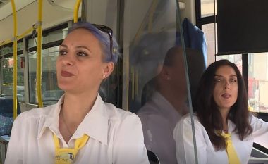 Shofere dhe konduktore, dy femrat e Trafikut Urban të Prishtinës në shërbim të udhëtarëve (Video)