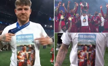 Alberto Moreno mes lotësh ia dedikoi trofeun e Ligës së Kampionëve shokut të tij të ndjerë Reyes: Të dua vëlla