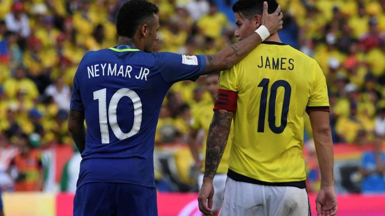 Real Madridi ofron Jamesin dhe para për Neymarin