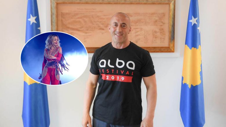 Ramush Haradinaj mbështet “Alba Festival”, Rita Ora ylli kryesor i koncerteve në Zvicër