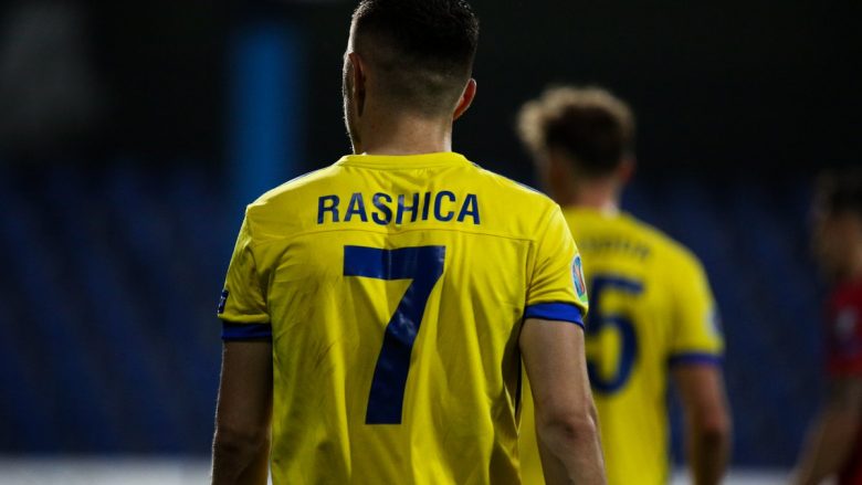 UEFA zgjedh driblimin e Rashicës si më të mirin nga ndeshjet kualifikuese për Evropian