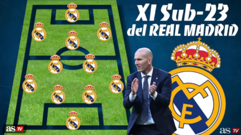 Real Madridi i së ardhmes, formacioni U-23 ​​që mund të konkurrojë me të mëdhenjtë e Evropës