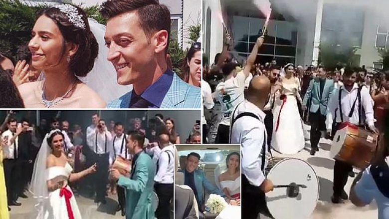 Martohen Mesut Ozil dhe Amine Gulse, publikohen pamjet e para të dasmës