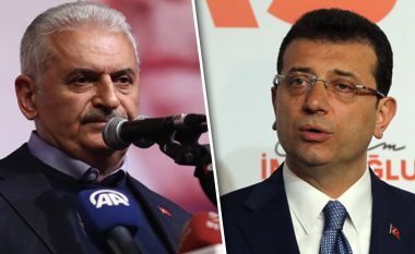 Kandidati i Erdoganit në Stamboll, Binali Yildirim qëndron pas kandidatit të opozitës në sondazhe