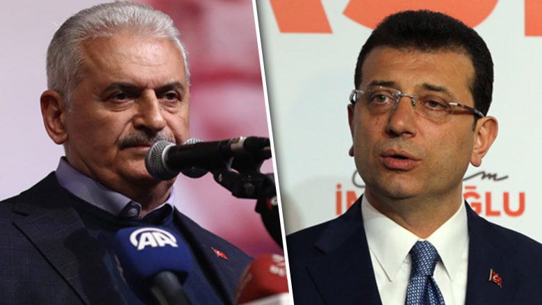 Kandidati i Erdoganit në Stamboll, Binali Yildirim qëndron pas kandidatit të opozitës në sondazhe