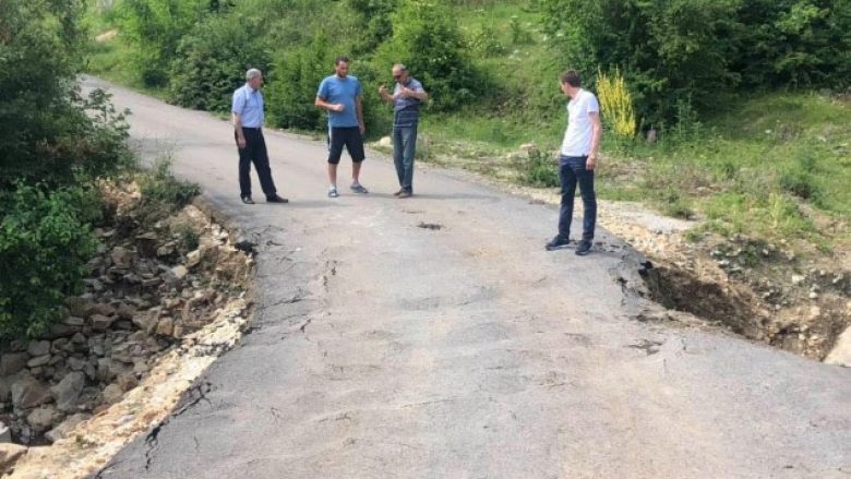 Nis sanimi i dëmeve nga vërshimet në Malishevë