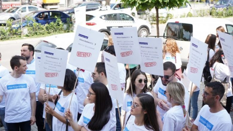 Me marsh kundërshtohet Projektligji për Financimin e Subjekteve Politike
