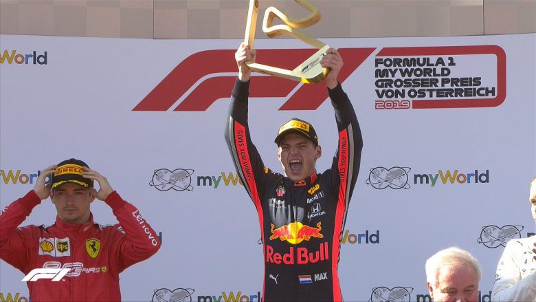 Verstappen mbretëron në Çmimin e Madh të Austrisë, Hamilton dhe Vettel mbeten jashtë podiumit