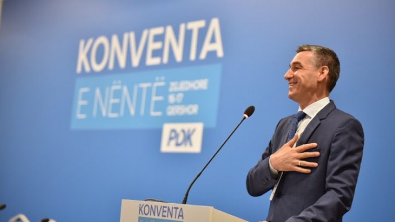 Kadri Veseli rizgjedhet kryetar i PDK-së, thotë se partia e tij ka vizionin e qartë për të ardhmen e Kosovës