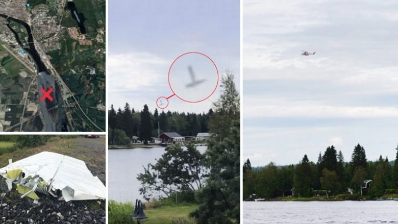 Hedhja me parashutë kthehet në tragjedi, aeroplani me 9 persona rrëzohet menjëherë pas ngritjes në Suedi