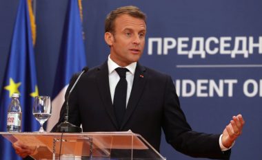 Macron i cilësoi Kosovën dhe Serbinë si dy shtete fqinje, mediat në Serbi nuk e transmetuan këtë deklaratë